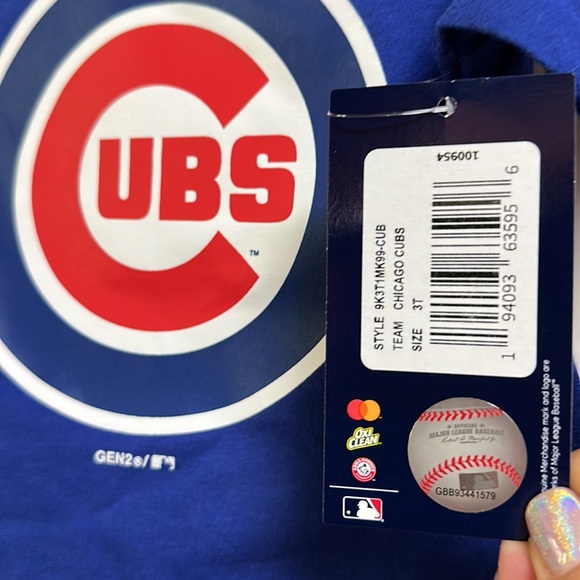 Chicago Cubs kids T shirt size 3T Toddlers royal blue MLB Official licensed NWT - Picture 4 of 7